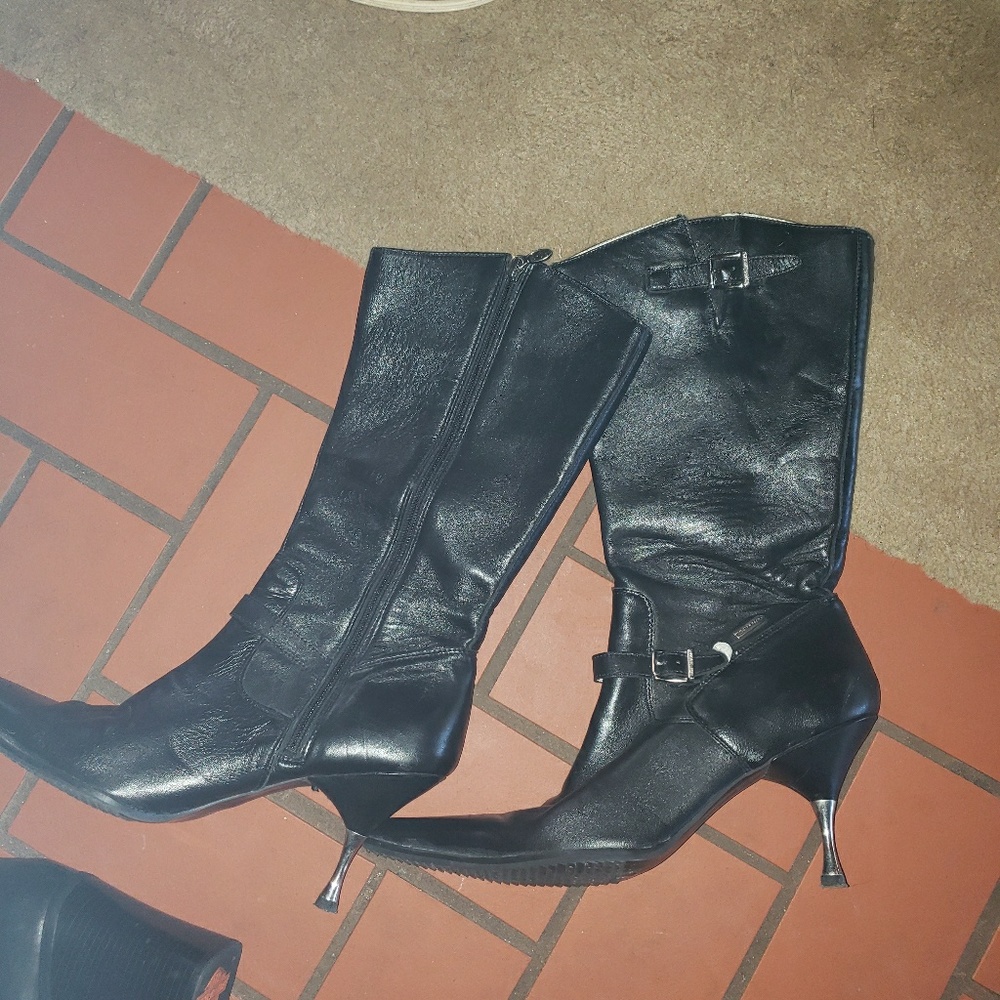 Size 10 harley Davidson leather boots
